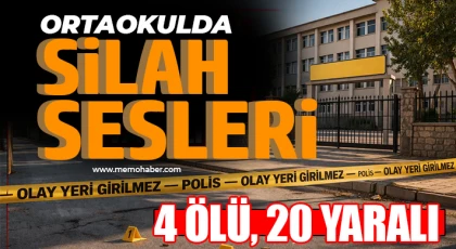 Okulda silahlı saldırı dehşeti: 4 ölü, 20 yaralı