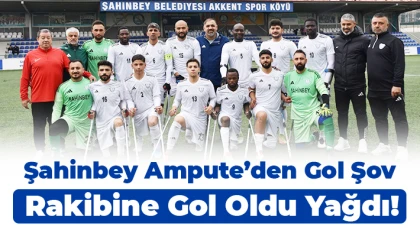 Şahinbey Ampute’den gol şov: 5-0