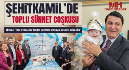 Şehitkamil’de toplu sünnet coşkusu