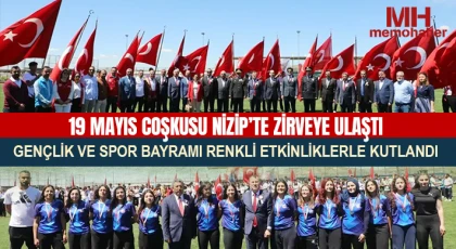 19 Mayıs Coşkusu Nizip’te Zirveye Ulaştı