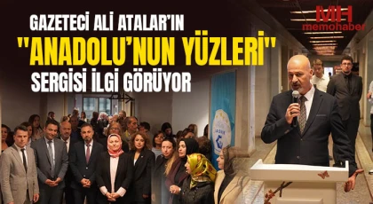 Gazeteci Ali Atalar’ın "Anadolu’nun Yüzleri" sergisi ilgi görüyor