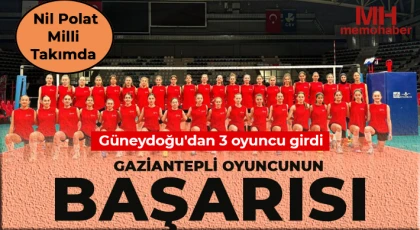 Gaziantepli oyuncunun başarısı: Nil Polat milli takımda