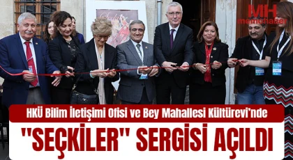 HKÜ Bilim İletişimi Ofisi ve Bey Mahallesi Kültürevi’nde "Seçkiler" sergisi açıldı