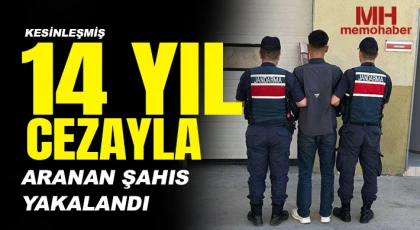 Kesinleşmiş 14 yıl cezayla aranan şahıs yakalandı