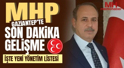 MHP Gaziantep’te Mehmet Sait Kılıç’ın "A Takımı" Belli Oldu!