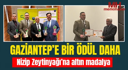 Nizip Zeytinyağı’na altın madalya 