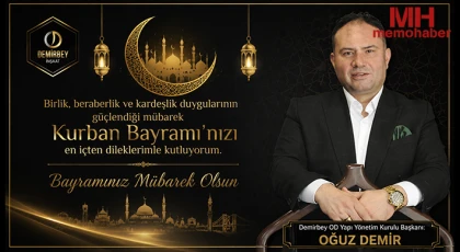 Oğuz Demir'den Kurban Bayram Mesajı