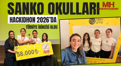SANKO Okulları, HACKIDHON 2026’da Türkiye İkincisi Oldu