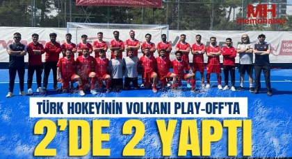Türk Hokeyinin Volkanı Play-Off'ta  2’de 2 Yaptı