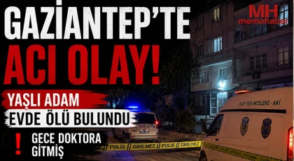 Yaşlı adam evde ölü bulundu!