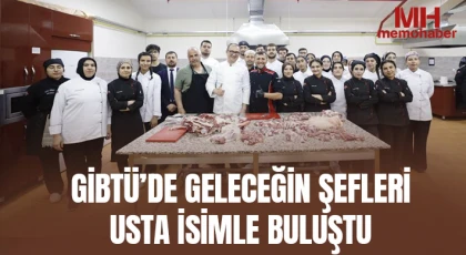 GİBTÜ mutfağında uygulamalı eğitim: Küçükbaş karkas parçalama teknikleri anlatıldı