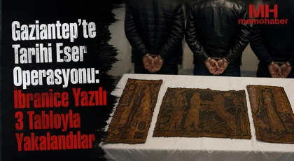 Jandarmadan Kaçakçılara Geçit Yok! Nizip’te Tarihi Eser Niteliğinde Tablolar Ele Geçirildi