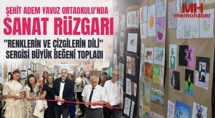 Şehit Adem Yavuz Ortaokulu'nda Sanat Rüzgarı