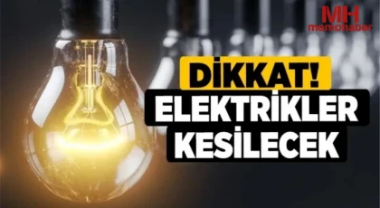 Gaziantep'te 1 Ağustos'ta Elektrik Kesintisi Olacak Yerler