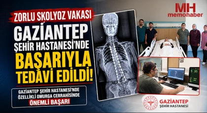 İleri Düzey Omurga Cerrahisiyle 13 Yaşındaki Hasta Yeniden Sağlığına Kavuştu