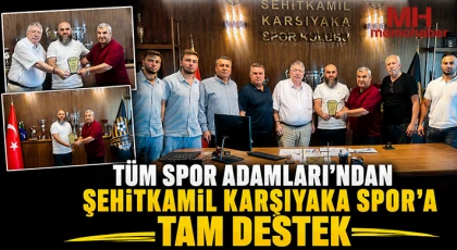 Tüm Spor Adamları’ndan Şehitkamil Karşıyaka Spor’a Tam Destek