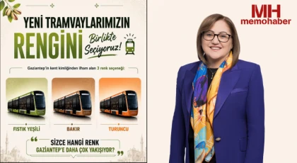 Büyükşehir’in şehre kazandıracağı yeni tramvayların rengi oylarla belirlenecek