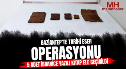 Jandarmadan tarihi eser kaçakçılarına darbe! Araban’da 5 tarihi kitap ele geçirildi