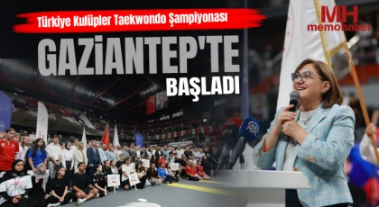 Türkiye Kulüpler Taekwondo Şampiyonası Gaziantep'te başladı