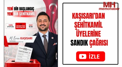Kaşısarı’dan Şehitkamil üyelerine sandık çağrısı