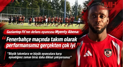 Myenty Abena: Fenerbahçe maçı önemliydi ama Kocaelispor maçı daha önemli