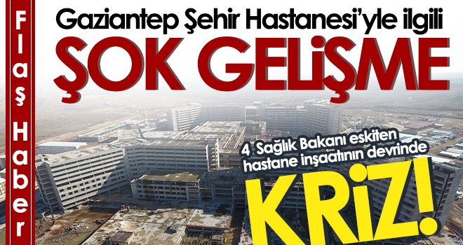 4 Sağlık Bakanı eskiten hastane inşaatının devrinde kriz 