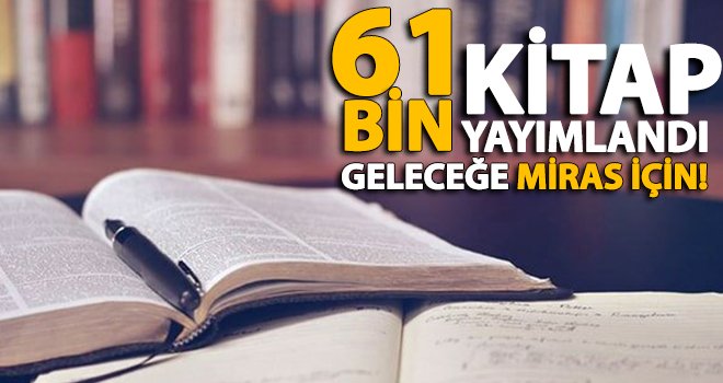 61 bin kitap yayımlandı! Özel sektör en önde