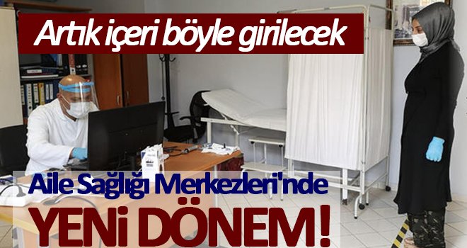 Aile hekimliğinde yeni dönem! Artık içeri böyle girilecek