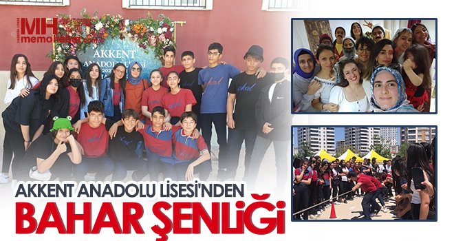 Akkent Anadolu Lisesi'nden Bahar Şenliği