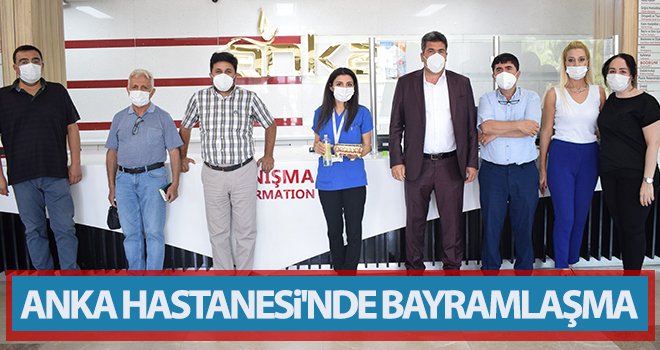 ANKA Hastanesi'nde bayramlaşma...