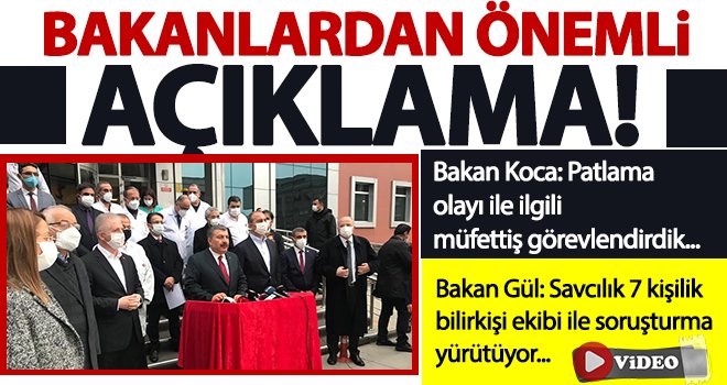 Bakanlardan önemli açıklama!