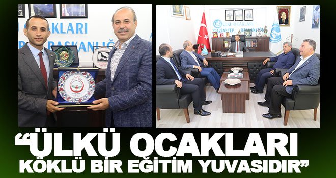 Başkan Kılıç'tan ülkü ocaklarına ziyaret