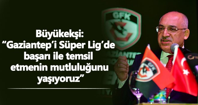 Büyükekşi: Önümüzde iki maç, alınacak 6 puan var