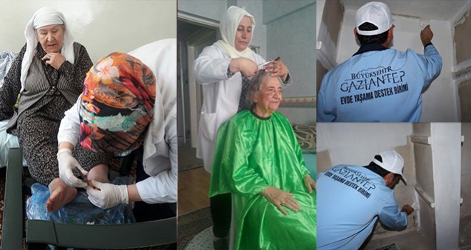 Büyükşehir’den Yaşlılara Bayram Bakımı