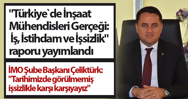 Çeliktürk: Yapı güvenliği tehdit altında