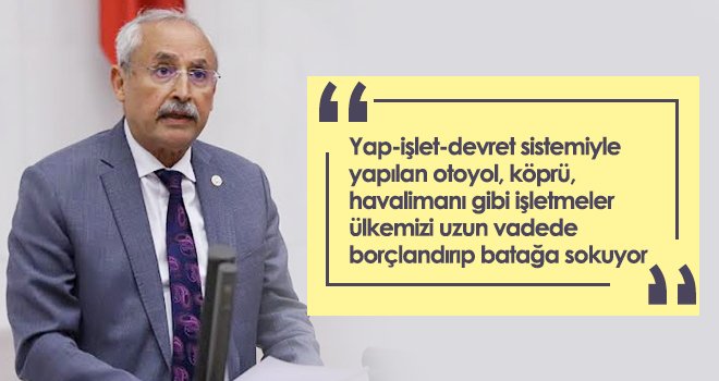 CHP'li Kaplan: Madem borçlanıyoruz; devlete verdiğimiz vergiler nereye gidiyor?