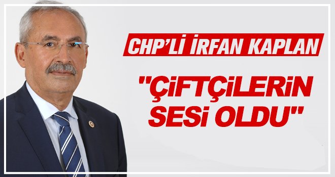 CHP'li kaplan yetkililere seslendi!..