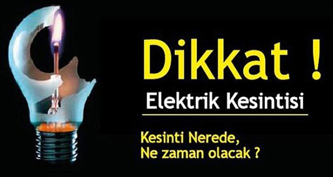 Dikkat! Gaziantep'te planlı elektrik kesintisi...