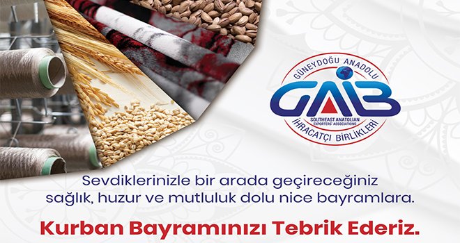 GAİB'ten Bayram Mesajı