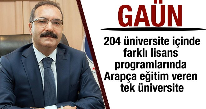 GAÜN Arap dünyasına eğitim meşalesi yaktı