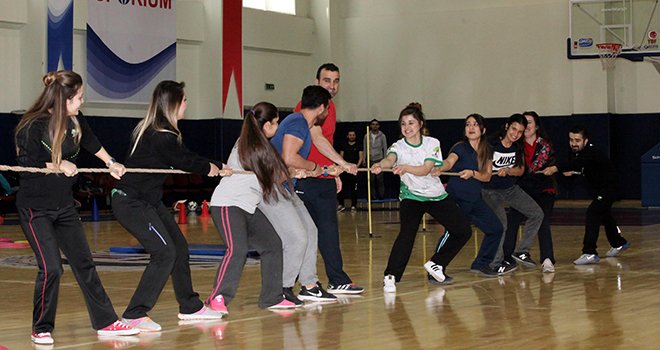 GAÜN Sporium da 26 kişiye eğitim veriliyor