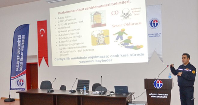 GAÜN’de “Soba Zehirlenmeleri ve Yangın Güvenliği “ Tatbikatı