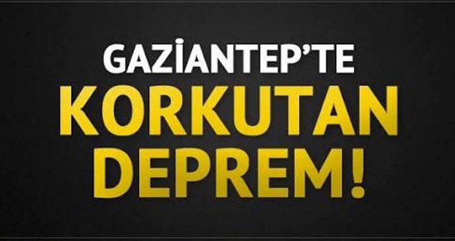 Gaziantep gece iki kez sallandı