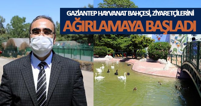 Gaziantep Hayvanat Bahçesi kapılarını ziyaretçilere açtı