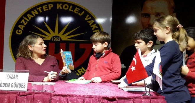 Gaziantep Kolej Vakfı Çiğdem Gündeş’i ağırladı
