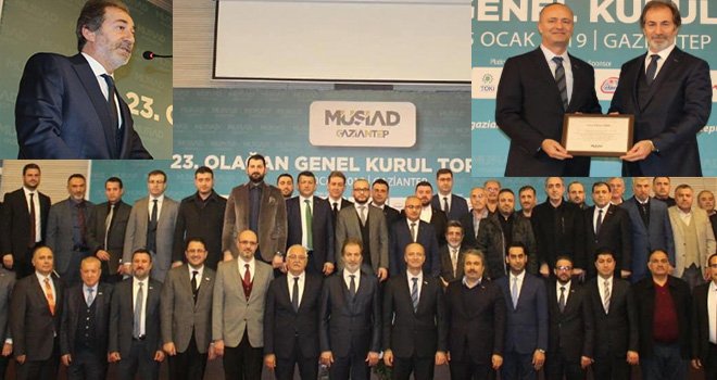 Gaziantep MÜSİAD'da Çelenk Güven Tazeledi