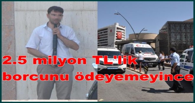Gaziantepli iş adamı pompalı tüfekle intihara kalkıştı