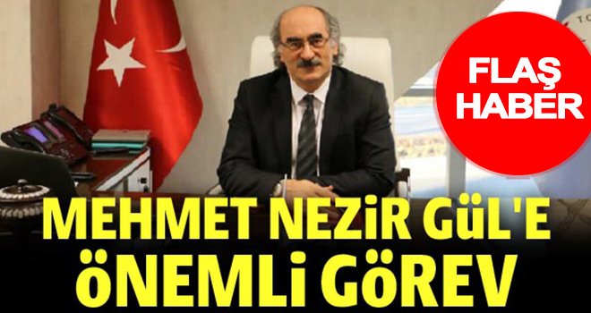 Gaziantepli Mehmet Nezir Gül'e önemli görev