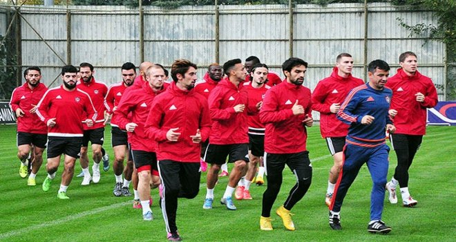 GAZİANTEPSPOR, SİVAS HAZIRLIKLARINI SÜRDÜRÜYOR 