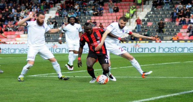 Gaziantepspor Kamil Ocak'da Trabzonspor'a nakavt 0-1